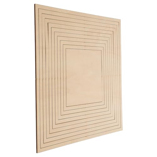 Moules carrés Lurrose en bois pour poterie et céramique