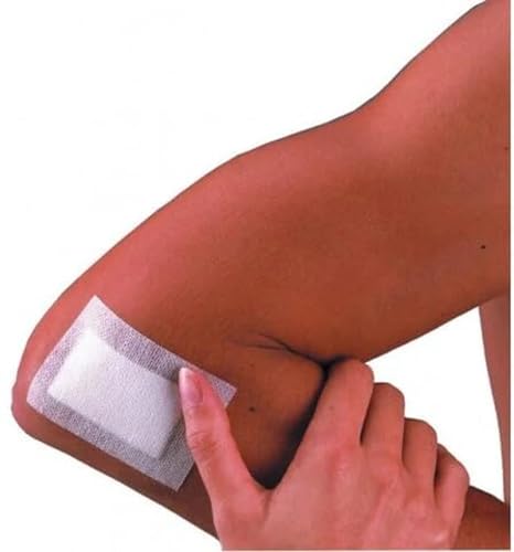 Image of Non -Woven Adhesive Wound Dressing with Absorbent Pad Pack of 5 (10 x 20 CM)