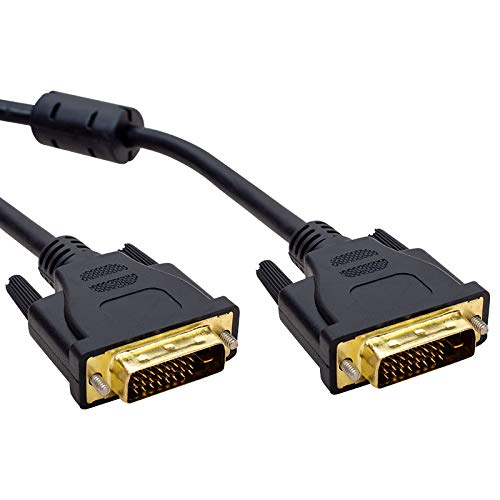 S-Link SLX-515 DVI Cable 1.5 m DVI-D Black – DVI Cables (1.5 m, DVI-D, DVI-D, Black, Male Connector/Male Connector)