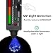 Valkynos Professional Diamond Tester Pen with 365nm UV Light & Thermal Sensor – Fast 0.5s Detection, Portable Gem Checker for Novice & Experts – Battery Included