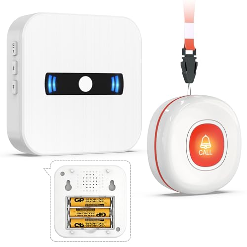 DAYTECH 呼び出しベル 介護 高齢者用 ナースコール 家庭用 ワイヤレR★ Amazon.co.jp: DAYTECH ナースコール 家庭用 ワイヤレス呼び出しベル