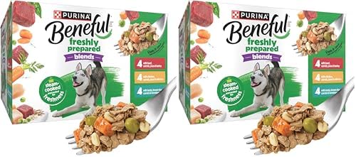 Beneful Purina Wet Dog Food Variety Pack, Chopped Blends - (12) 1...