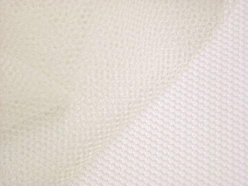 Superfine English Net - Ivory Netting Fabric