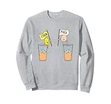 Iced tea peach lemon ice cubes battle fight glass