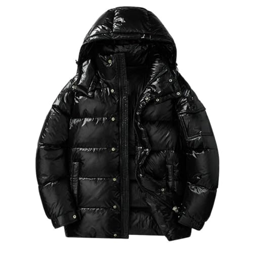 Manteau d'hiver décontracté homme à capuche pour vos sorties urbaines