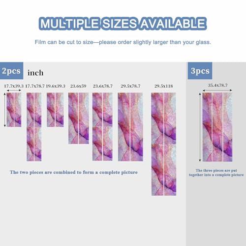 Vinilo decorativo para ventana privacidad 17.7x79 in miniatura 6