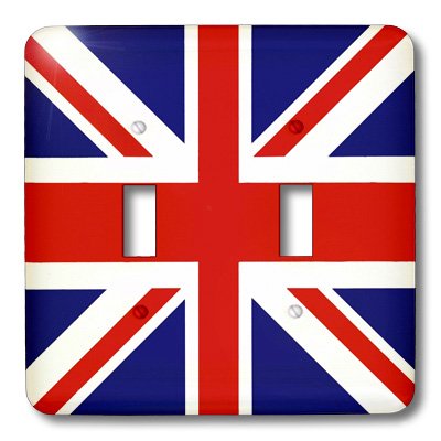 Interrupteur double à bascule drapeau anglais pour rénovation intérieure - 3