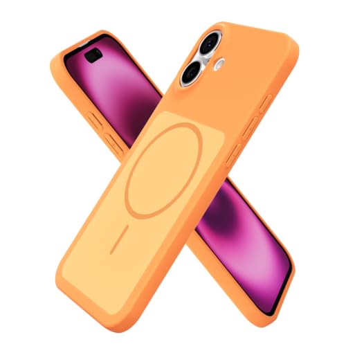 Coque iPhone 16 Plus mince magnétique mate et antidérapante