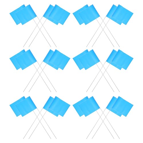Drapeaux de signalisation pour l'irrigation de pelouse et le balisage de jardin