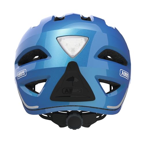 ABUS City-Helm Pedelec 1.1 - Fahrradhelm mit Rücklicht für den Stadtverkehr - für Damen und Herren - Blau, Größe M – Ansicht 3