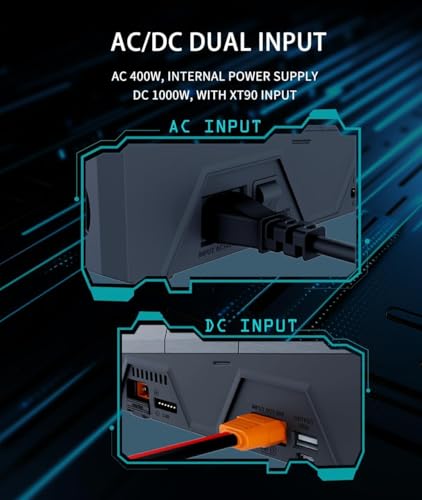 Cargador multifunción ToolkitRC Q6AC para cargar cuatro baterías simultáneamente en el campo 6