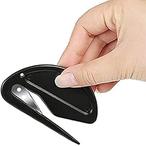 ZSDFW Brief Openers Plastic Envelop Slitter Razor Blade Open Letters Enveloppen en Pakketten Mail Opener voor…
