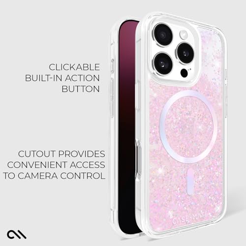 Image of Case-Mate Soap Bubble iPhone 16 Pro Case - Iridescent Waterfall