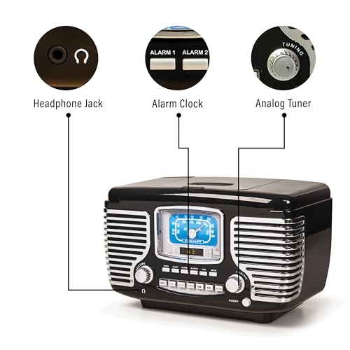Corsair Retro Radio with CD and Bluetooth