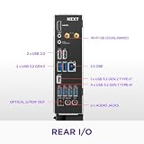 NZXT N7 B850 – Gamingowa płyta główna AMD B850 AM5 ATX dla Ryzen 9000/8000/7000 – 16+2+1, DDR5, 3x M.2, PCIe 5.0, Wi-Fi 6E, LAN 2,5 Gb/s, USB 4 – M.2 NVMe z szybkozłączką – pełna osłona – Czarna