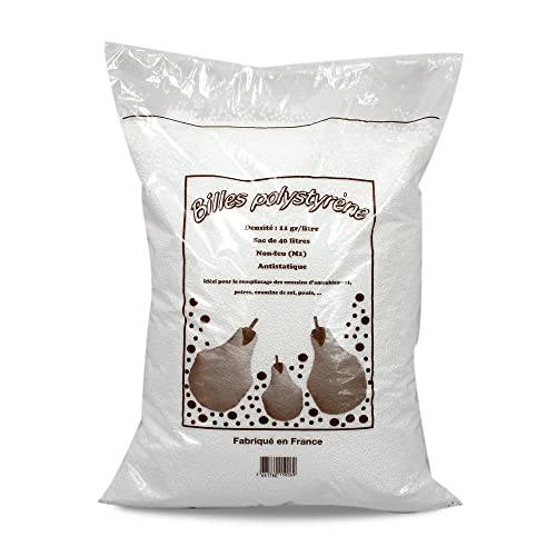 Linnea Rembourrage Billes polystyrène Sac 40 L