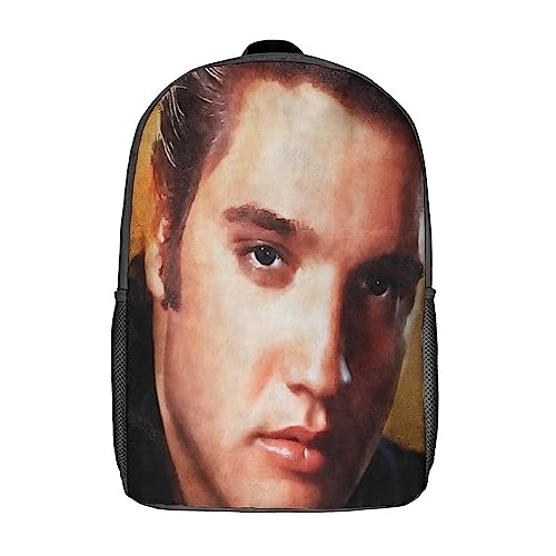 VIPHID Sac à dos d’école Elvis Presley pour enfants : cartable spacieux avec un design confortable – Idéal pour les adolescents - Les Beatles, Paul McCartney, John Lennon, RIngo Starr, George Harrison VIPHID Sac à dos d'école Elvis Presley pour enfants : cartable spacieux avec un design confortable - Idéal pour les adolescents