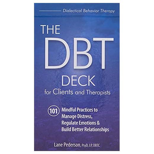 The DBT Deck for Clients and Therapists: 101 Mindful Practices to Manage Distress, Regulate Emotions & Build Better Relationships
