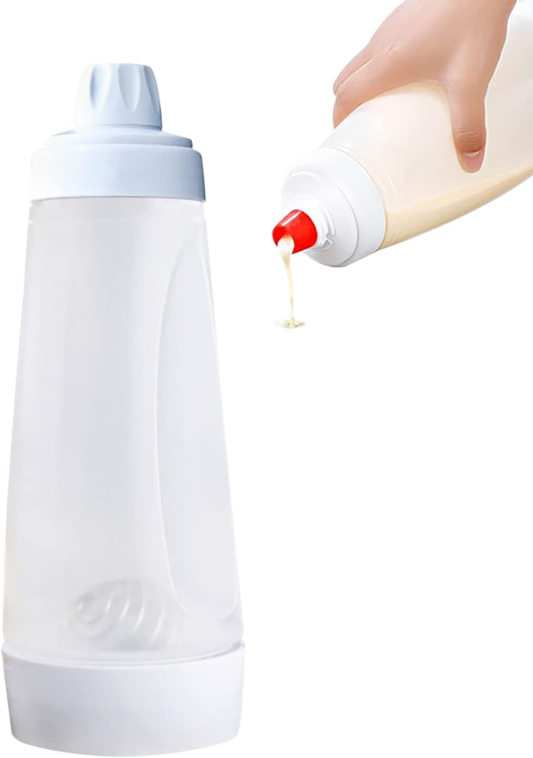 – Hand Batter Dispenser, 1000ML Batter Mixer Bottle, For Cupcake Pancake Crepe Batter, Practical Home Kitchen Tools