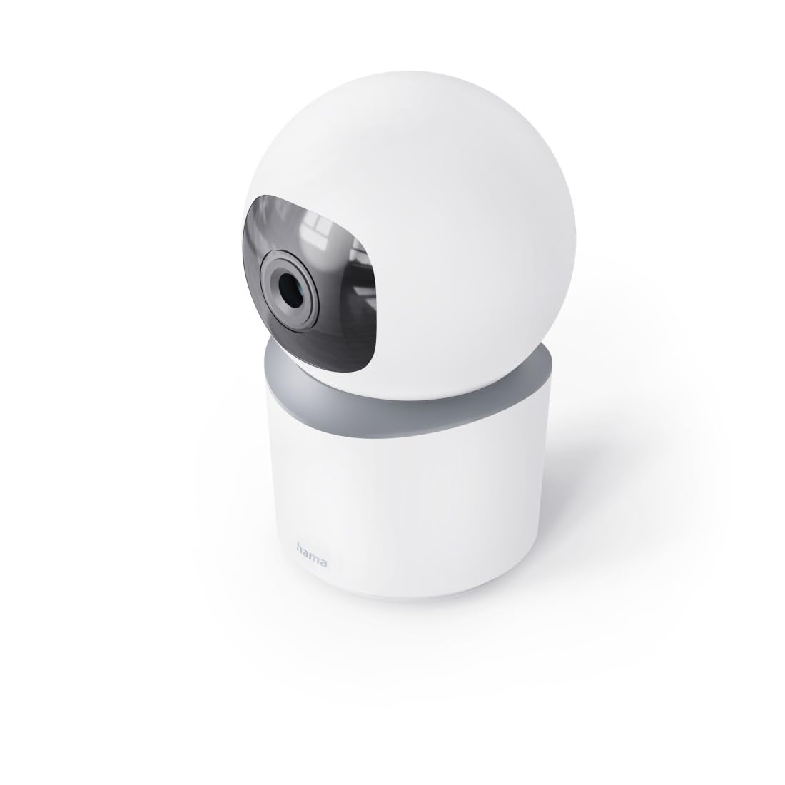 Wewnętrzna Kamera Wi-Fi Hama, Obrotowa, Full HD, Monitorowanie 24/7, Sterowanie Głosowe, Nagrywanie na Kartę microSD, Kompatybilna z Smart Home