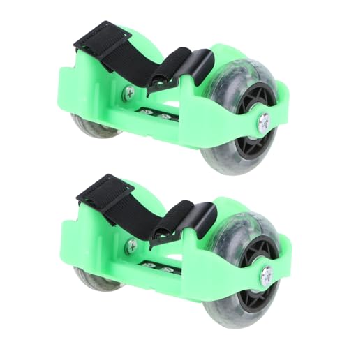 VANZACK 1 Pair Adjustable Roller Shoes with Light Up Wheels Fun Outdoor Skates for Balance Training and Active Play Comfortable and Safe Materials