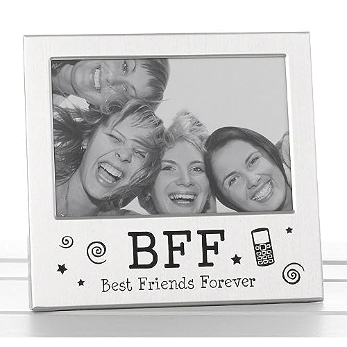 Shudehill Giftware partiesandgifts Cadre Photo Finition argentée satinée Best Friends Forever...