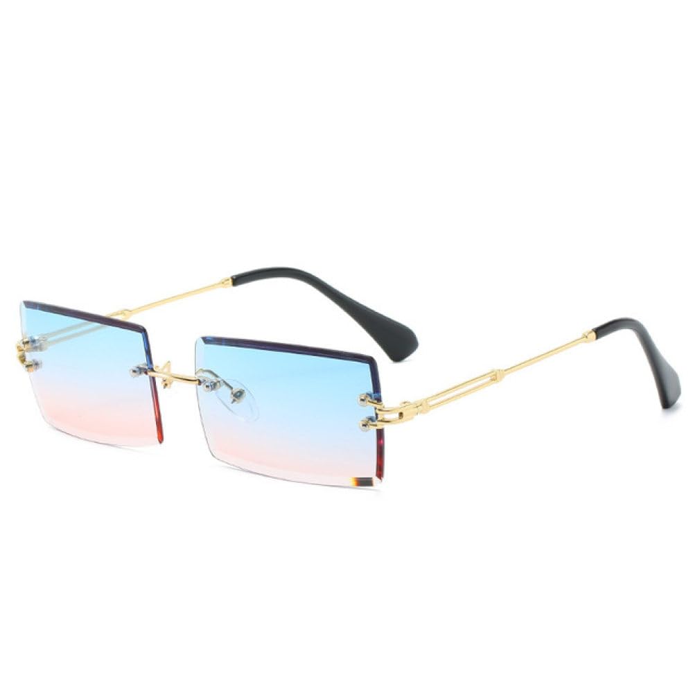 Gafas de sol pequeñas rectangulares MUTYNE para evitar fatiga ocular UV400 5
