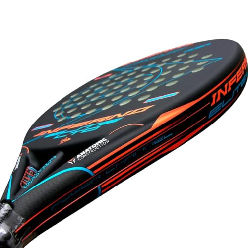 Dunlop Inferno Elite Padel-Schläger in Orange und Blau