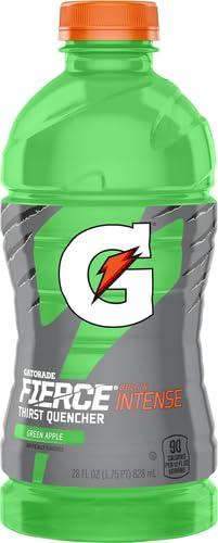 Gatorade Fierce Green Apple Thirst Quencher, 28 Fl Oz Bottle