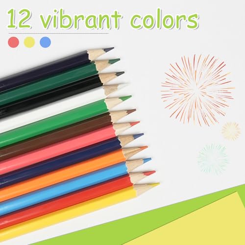 S & E Teacher'S Edition 1201 Colored Pencils 240Pcs,Coloring Pencils Set For Adults Kids Drawing Pencils For Sketch, Woodcase Lead Pencils,Wooden Colored Pencils,Christmas Gifts thumb #2