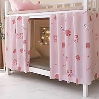 YSXY Tenda Da Letto A Soppalco Per Bambini - Motivo Pianeta Blu/Rosa - 1.35x2m | Tenda Gioco Per Cameretta - Foto 5