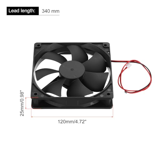 Ventilateur boîtier d'ordinateur 24V pour stopper la surchauffe et les bruits de PC - 2