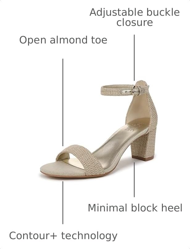 Image of Naturalizer womens Vera Heeled Sandals