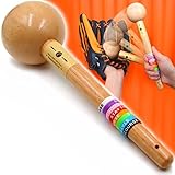 Fanslgeolsy Updated Baseball Glove Mallet，Wooden Softball Glove Mallet with Non-skid Silicone Handl