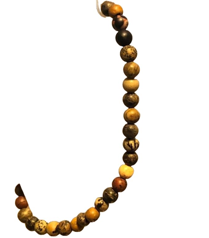 Bracelet Chohua Jasper 4 mm le cadeau unisexe idéal en perles naturelles et cristal