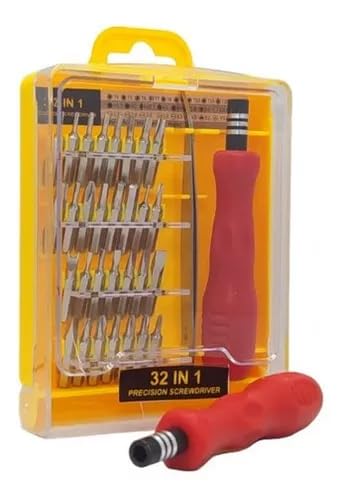 Jogo de Chaves Multiuso 32 em 1 Kit Completo para Reparos e Ajustes