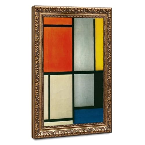 Cadre à suspendre Mondrian pour habiller un mur de bureau vide