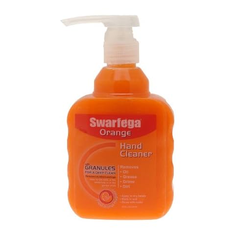 DEB SOR400MP Swarfega Hand Cleaner Pump, 450ml, Orange Cover