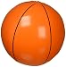 Inflatable Basketballs ~ 1DZ Basketball inflates ~ 16 inches ~ Sports Themed Birthday Favor ~ Decor Pool Beach Party Toy Prize Giveaway ~ New ~ BEACHCBALLS!!