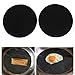 2x Chytaii Tapis de Cuisson Anti-Adhésif Feuille pour Frire Barbecue Rond