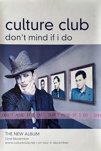 Culture Club poster 50x76 cm pour salon vintage rock