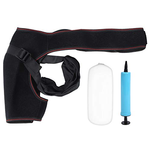 Shoulder Brace For Men And Women Shoulder Support Wrap Arm Sling Shoulder Stroke Hemiplegia Dislocation Recovery Tools With Inflatable Bag And Pump(Left) #TOP6