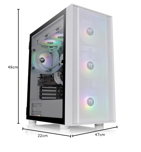 Thermaltake H570 TG ARGB Snow White | PC-Gehäuse