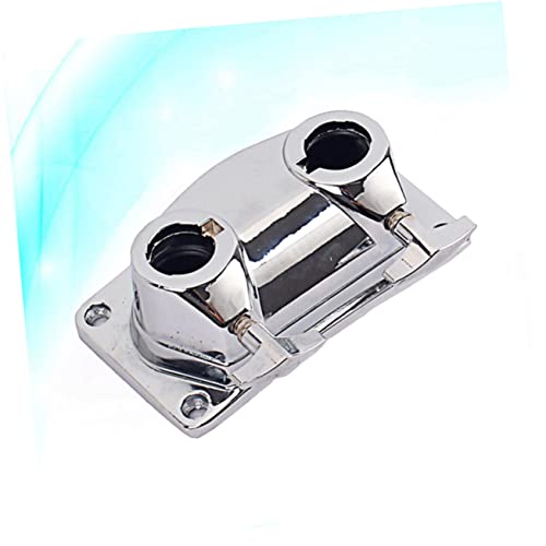 Placa Base para Batería, Soporte para Tom, Abrazadera de Montaje para Bombo y Tom, Abrazadera para Soporte de Platillos y Cowbell, Color Plata miniatura 6