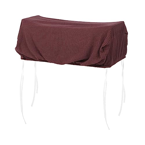 SOLUSTRE Stool Protective Cover Bench Seat Covers Waterproof Bench Cover for Dining Bench Hole Design
