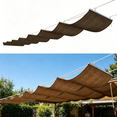 Bâche d'extérieur résistante à l'eau pour terrasse et pergola de 3m