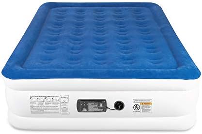 SoundAsleep Dream Series Air Mattress with ComfortCoil Technology & Internal Built in High Capacity Pump - Full