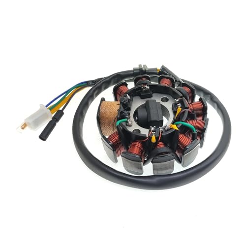 �_�΃R�C�� �o�C�N �̂��߂� GY6 ���� 200cc 180cc 150cc 125cc 152QMI 6 ���C���[ 11 �Ƀ��j�o�[�T���I�[�g�o�C�ϋv���̂���_�΃X�e�[�^�R�C���A�N�Z�T���[ �}�O�l�g�W�F�l���[�^�[�X�e�[�^�[�R�C��