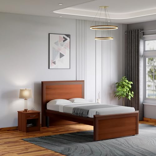 Image of Interio by Godrej Adriana Single Size Engineered Wood Bed