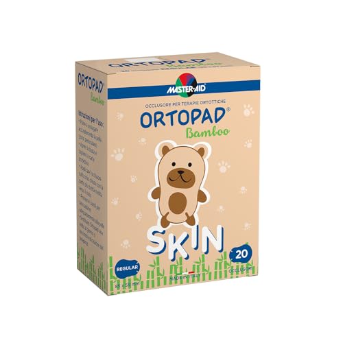 Master Aid Ortopad Skin Regular - Cerotti Oculari Per Bambini - Cerotto Occlusore Occhio Bambini Per Il Trattamento Di Occhio Pigro E Strabismo - 1 Co
